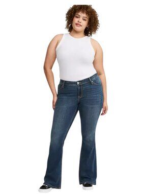 Torrid Super Stretch Luxe Slim Boot Cut Jeans